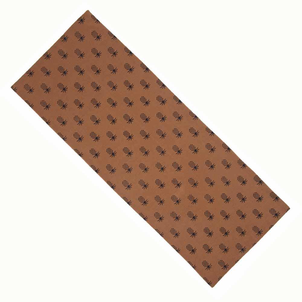 Mocha Black Pineapple Town Table Runner TR101033 - The Fox Decor