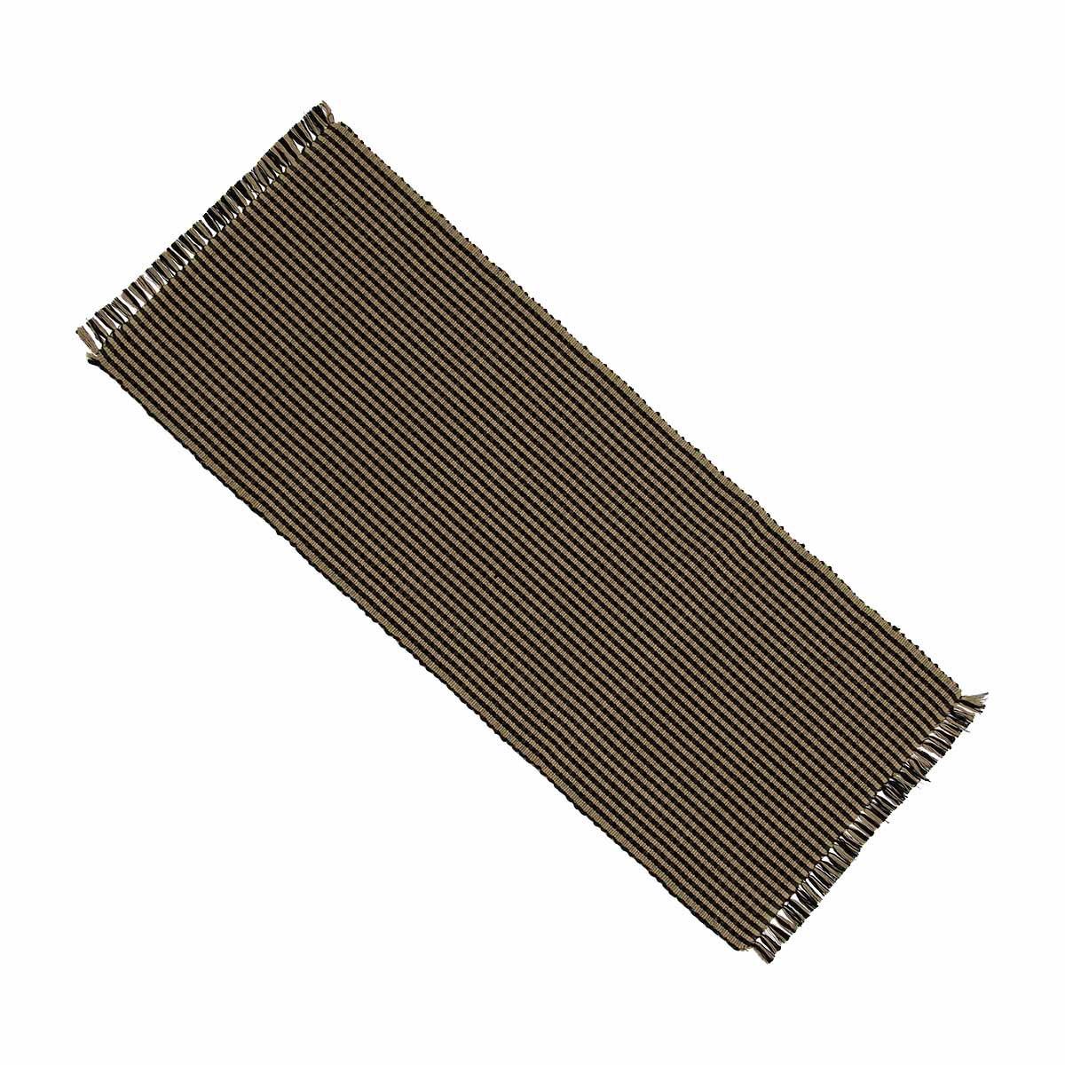 Black Oat Newbury Gingham Table Runner TR670011 - The Fox Decor