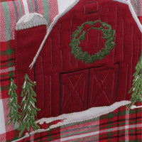 C Tree Farm Barn Table Runner 14 Inx36 In TR784202 - The Fox Decor