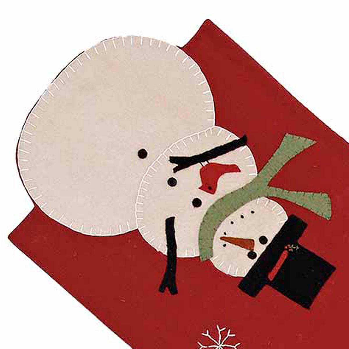 Snow Guy Table Runner TRAR0082 - The Fox Decor