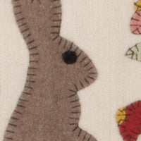 Thumbnail for Cream Bunny In The Garden Table Runner TRAR0127 - The Fox Decor