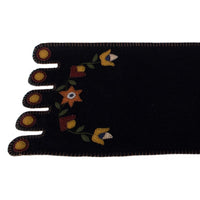Black Flowering Vine Table Runner TRAR0201 - The Fox Decor