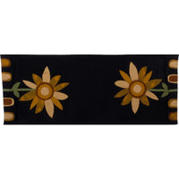 Thumbnail for Sunflower Power Table Runner Black TRDG0037 - The Fox Decor