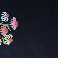 Cone Flower Black Table Runner TRGD1026 - The Fox Decor