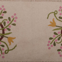 Thumbnail for Flower Basket Table Runner Cream TRJM0031 - The Fox Decor