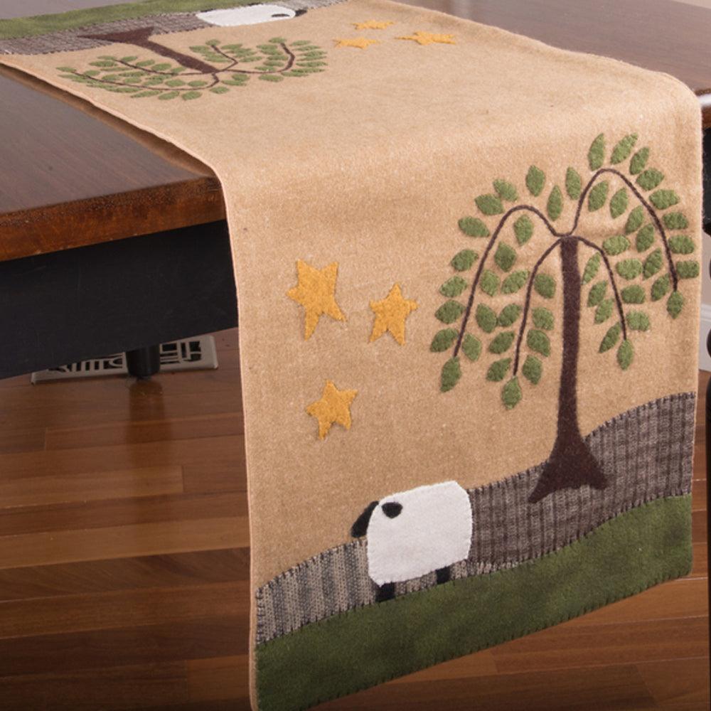Sheep Willow Table Runner TRRE0311 - The Fox Decor