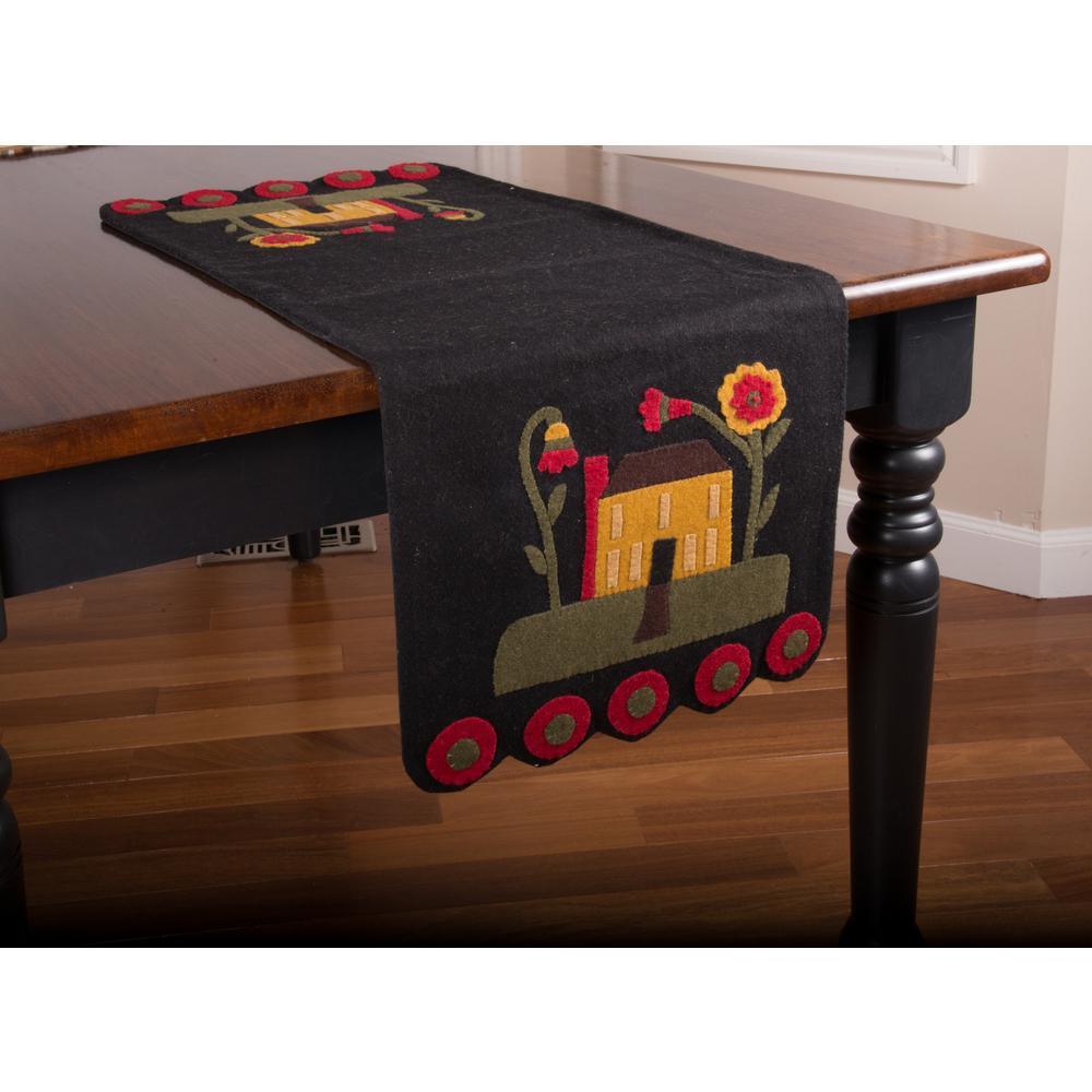 Homecoming Table Runner TRWT0020 - The Fox Decor