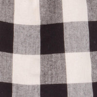 Thumbnail for Black Buttermilk Buffalo Check Tab Towel Set Of Two TT510011