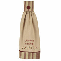 Christmas Blessings Tab Towel Set Of Two TTRE0026 - The Fox Decor