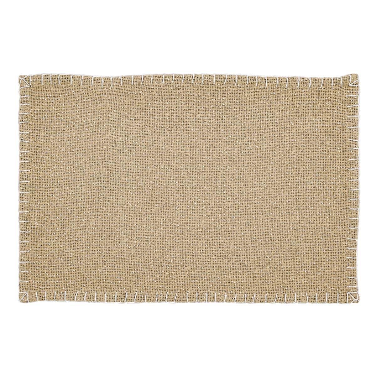 Nowell Natural Placemat Set of 6 VHC Brands - The Fox Decor