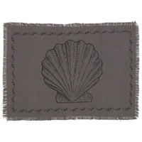 Thumbnail for Sandy Grey Burlap Placemat Set of 6 12x18 VHC Brands