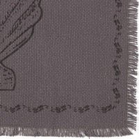 Thumbnail for Sandy Grey Burlap Placemat Set of 6 12x18 VHC Brands - The Fox Decor