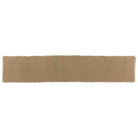 Thumbnail for Sandy Tan Burlap Runner 13x72 VHC Brands