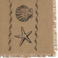 Thumbnail for Sandy Tan Burlap Runner 13x72 VHC Brands