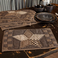 Thumbnail for Farmhouse Star Placemat Quilted Set of 6 VHC Brands - The Fox Decor