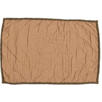 Tea Cabin Placemat Quilted Set of 6 12x18 VHC Brands - The Fox Decor