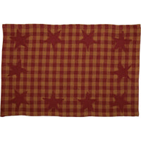 Thumbnail for Burgundy Star Placemat Set of 6 VHC Brands - The Fox Decor