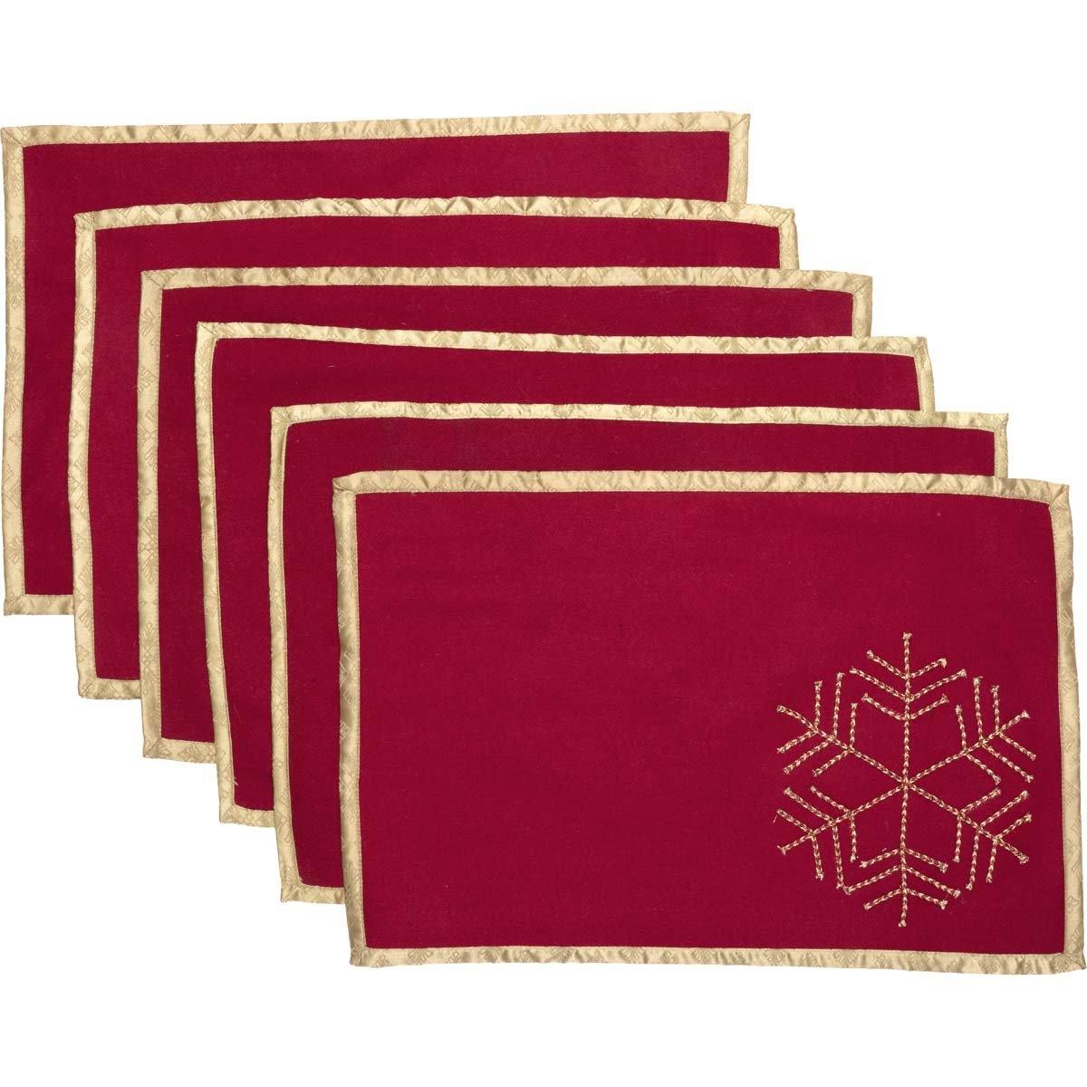 Revelry Placemat Set of 6 VHC Brands - The Fox Decor