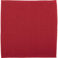 Thumbnail for Tara Red Napkin Set of 6 18x18 VHC Brand