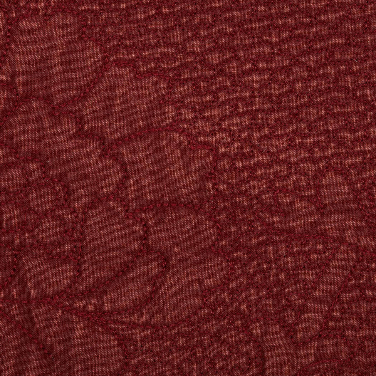 Carly Red Quilted Runner 13x90 VHC Brands - The Fox Decor
