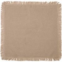Haven Taupe Napkin Set of 6 VHC Brands - The Fox Decor