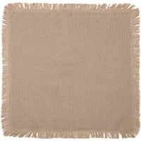 Thumbnail for Haven Taupe Napkin Set of 6 VHC Brands - The Fox Decor
