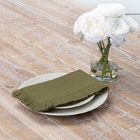 Thumbnail for Haven Olive Napkin Set of 6 VHC Brands - The Fox Decor