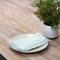 Haven Sea Glass Napkin Set of 6 18x18 VHC Brand - The Fox Decor