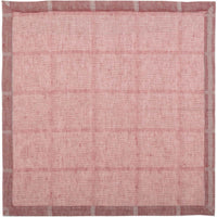 Julie Red Plaid Napkin Set of 6 18x18 VHC Brands - The Fox Decor