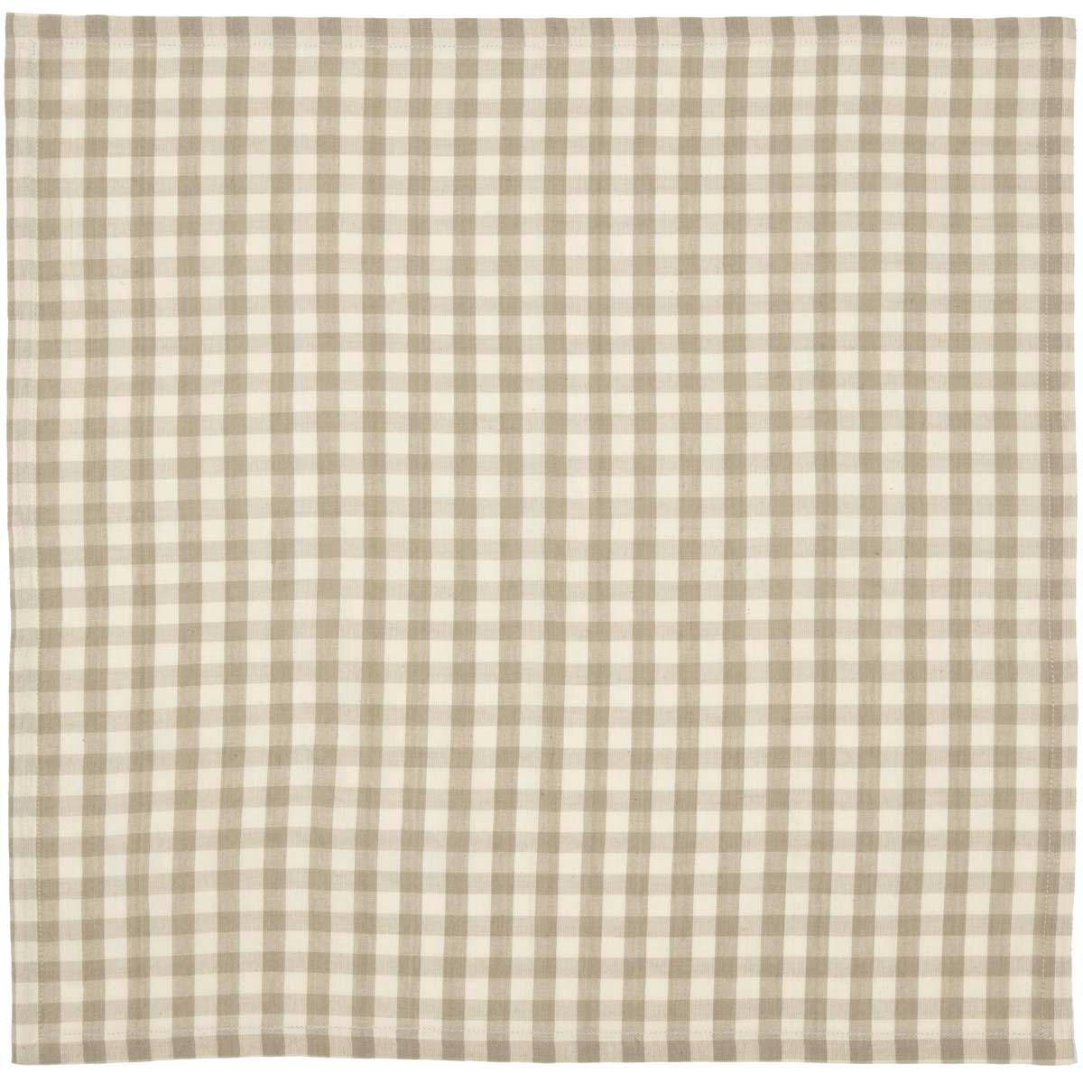 Katie Taupe Napkin Set of 6 18x18 VHC Brands