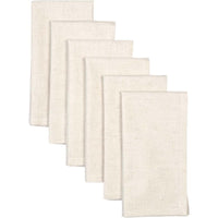 Thumbnail for Sara Creme Napkin Set of 6 VHC Brands - The Fox Decor