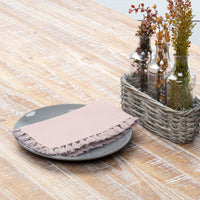 Thumbnail for Cassidy Taupe Napkin Set of 6 18x18 VHC Brands