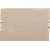 Thumbnail for Sawyer Mill Charcoal Stripe Placemat Set of 6 VHC Brands - The Fox Decor