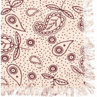 Thumbnail for Calistoga Tablemat Tobacco Cloth 9x9 Set of 6 VHC Brands