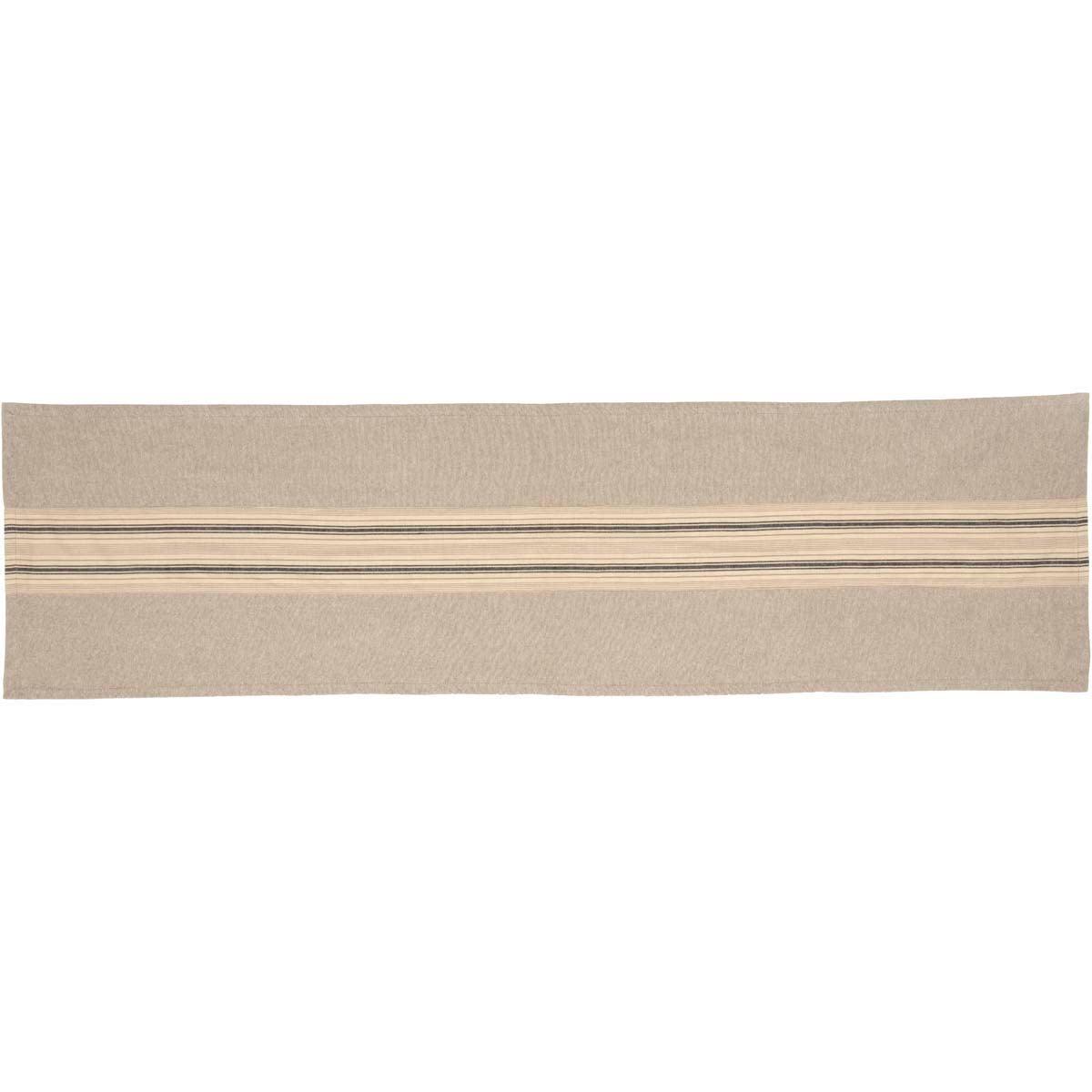 Sawyer Mill Charcoal Stripe Runner 13x48 VHC Brands - The Fox Decor