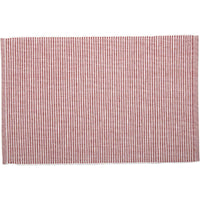 Thumbnail for Ashton Rust Ribbed Placemat Set of 6 12x18 VHC Brands