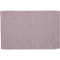 Thumbnail for Ashton Burgundy Ribbed Placemat Set of 6 12x18 VHC Brands