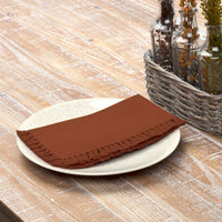 Thumbnail for Cassidy Rust Napkin Set of 6 18x18 VHC Brands