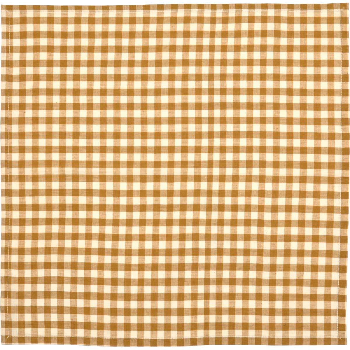 Katie Gold Napkin Set of 6 18x18 VHC Brands