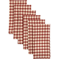 Katie Rust Napkin Set of 6 18x18 VHC Brands - The Fox Decor