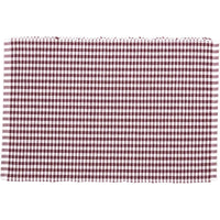 Thumbnail for Tara Burgundy Ribbed Placemat Set of 6 VHC Brands - The Fox Decor