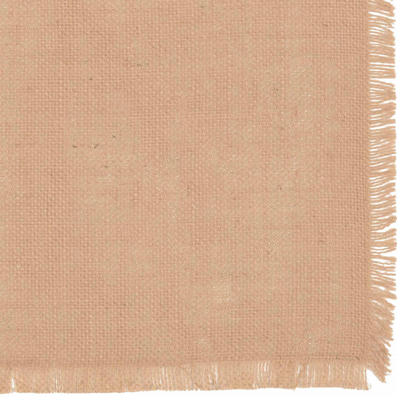 Jute Burlap Natural Placemat Set of 6 12x18 VHC Brands - The Fox Decor