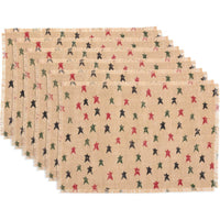 Thumbnail for Primitive Star Jute Placemat Set of 6 12x18 VHC Brands - The Fox Decor