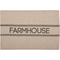 Thumbnail for Sawyer Mill Charcoal Farmhouse Placemat Set of 6 VHC Brands - The Fox Decor