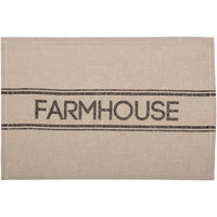 Thumbnail for Sawyer Mill Charcoal Farmhouse Placemat Set of 6 VHC Brands - The Fox Decor