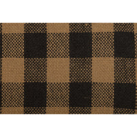 Thumbnail for Black Check Country Chair Pad