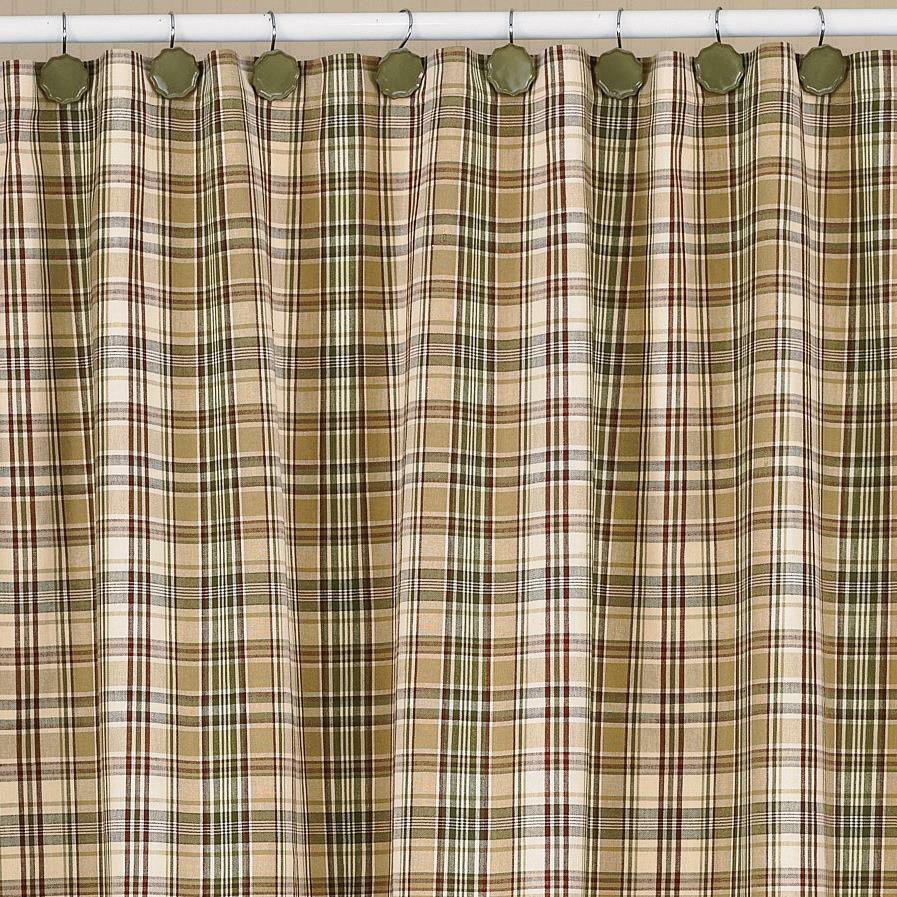 Thyme Shower Curtain 72" X 72" Park Designs - The Fox Decor