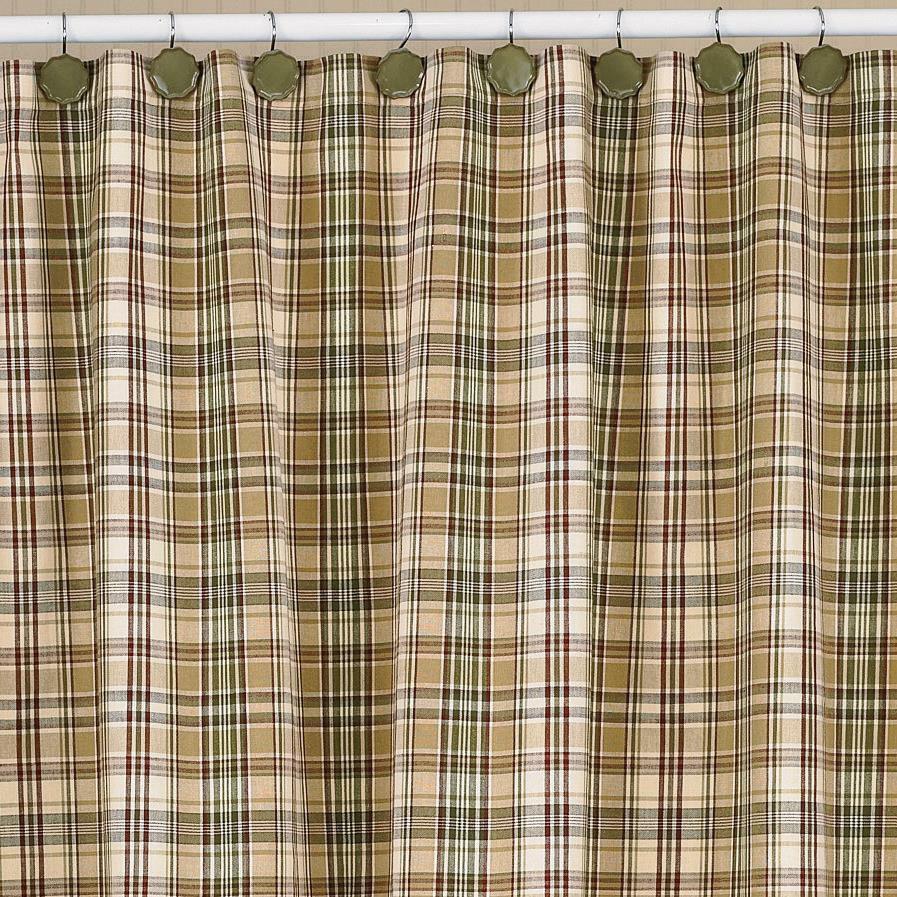 Thyme Shower Curtain 72" X 72"  Park Designs - The Fox Decor