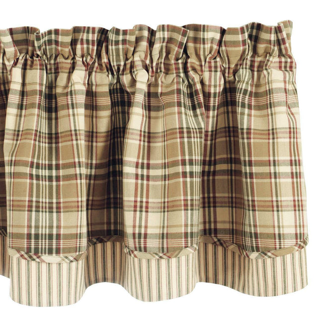 Thyme Valance - Lined Layered Park Designs - The Fox Decor