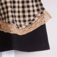 Thumbnail for Heritage House Black Nutmeg Lace Fairfield Valance Lined - Interiors by Elizabeth